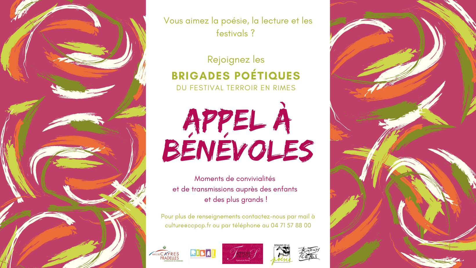 Festival Terroir en rimes 2023 - Appel à bénévoles