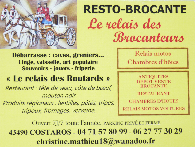 Le Relais des brocanteurs / COSTAROS