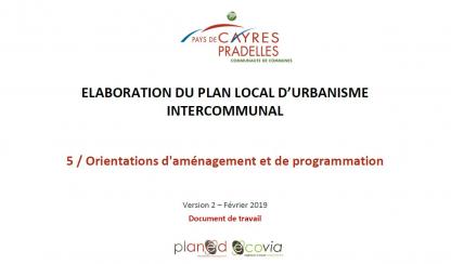 Orientations d'aménagement et de programmation